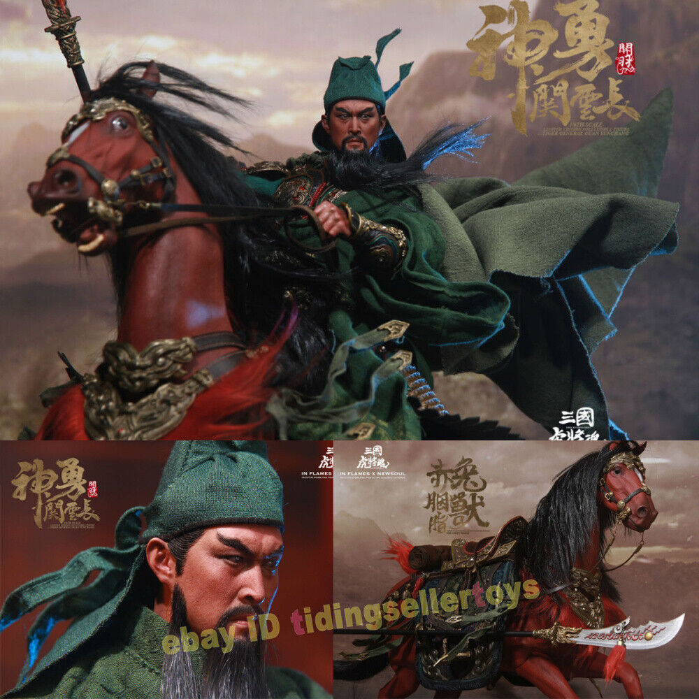 Inflames Toys IFT032 Soul of Tiger Generals Guan Yunchang The Chitu Horse Figure
