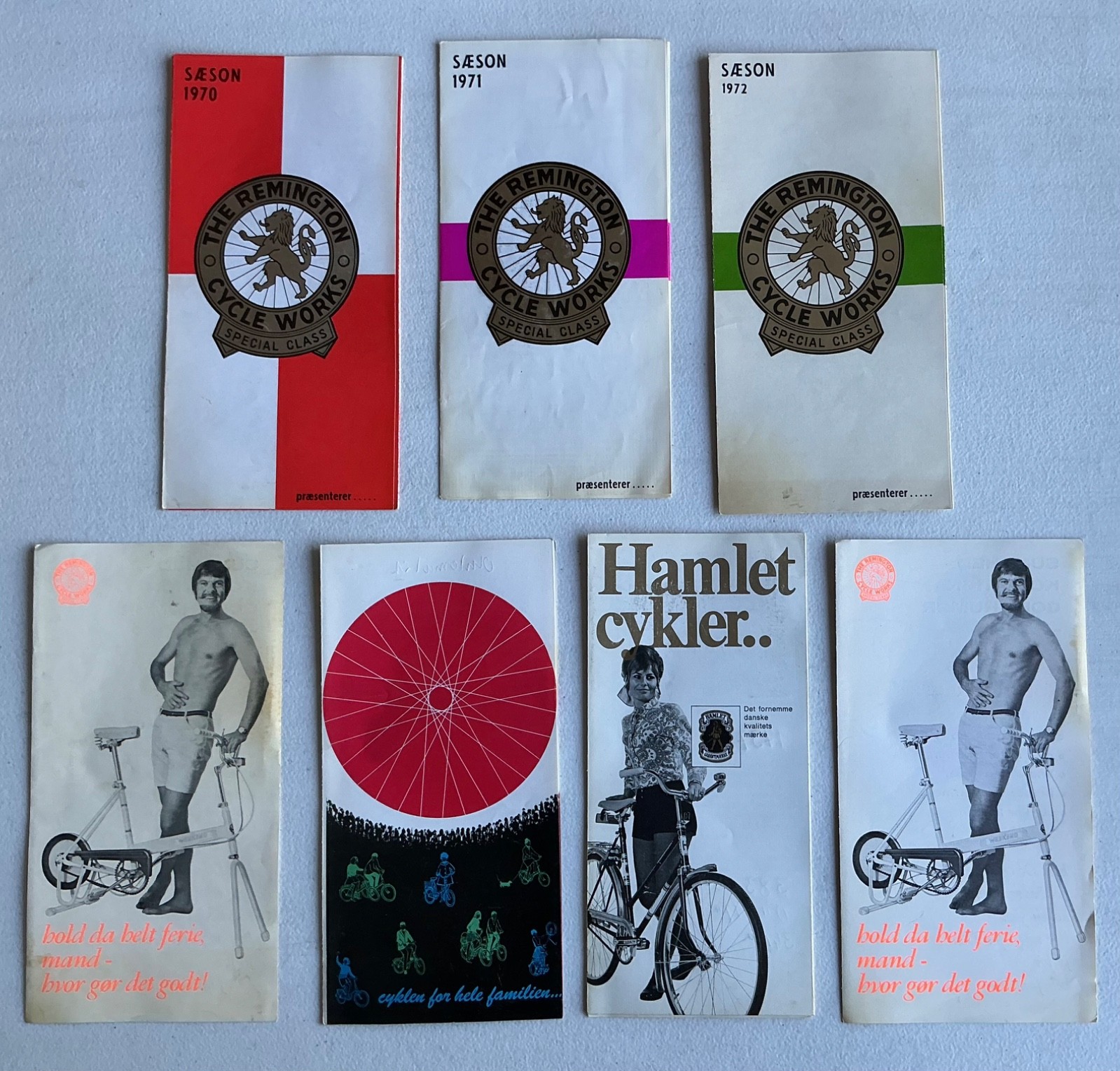 7 Vintage 1970s European Scandinavian Bicycle Catalogs Remington Hamlet Combi 7 Vintage 1970s European Scandinavian Bicycle Catalogs Remington Hamlet Combi