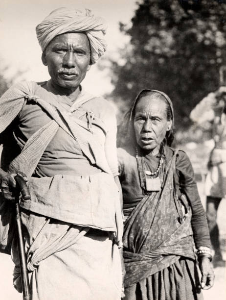Typical old Gurkhas Original caption reads:- \