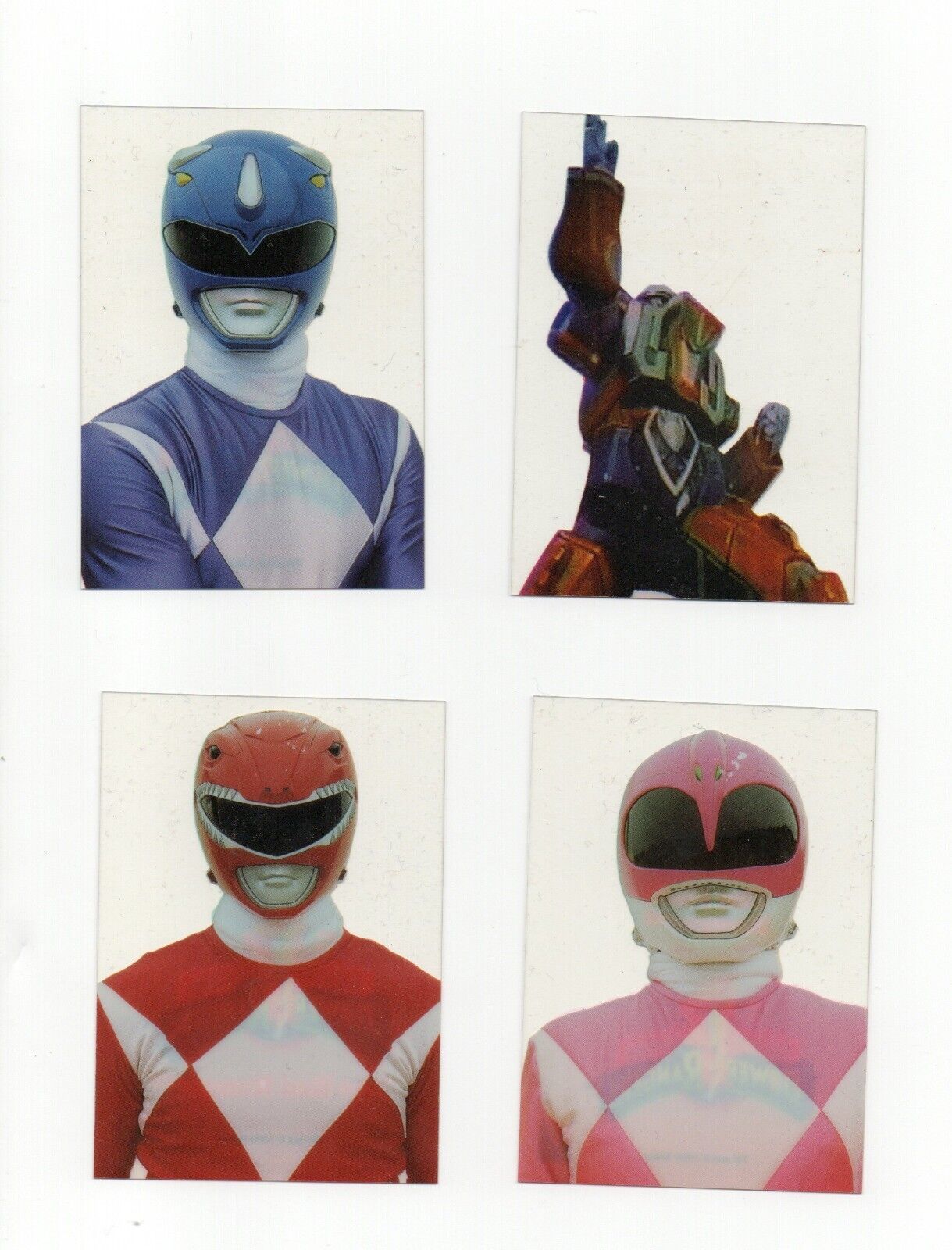 1994 Collect-A-Card Mighty Morphin Power Rangers New Season 4 Cards