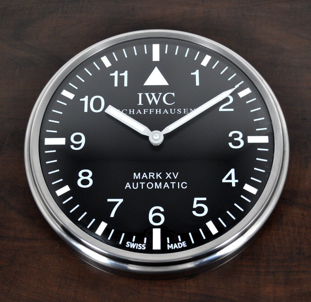 IWC SCHAFFHAUSSEN MARK XV HORLOGE MURALE CLOCK AUTOMATIC IWC SCHAFFHAUSSEN MARK XV HORLOGE MURALE CLOCK AUTOMATIC