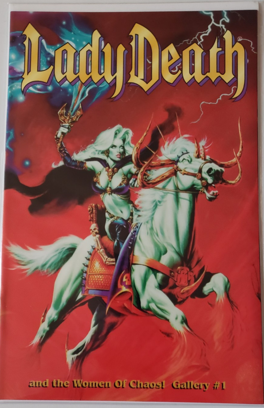 Lady Death and the Women of Chaos Gallery #1 Vintage Chaos Comics 1996 NM
