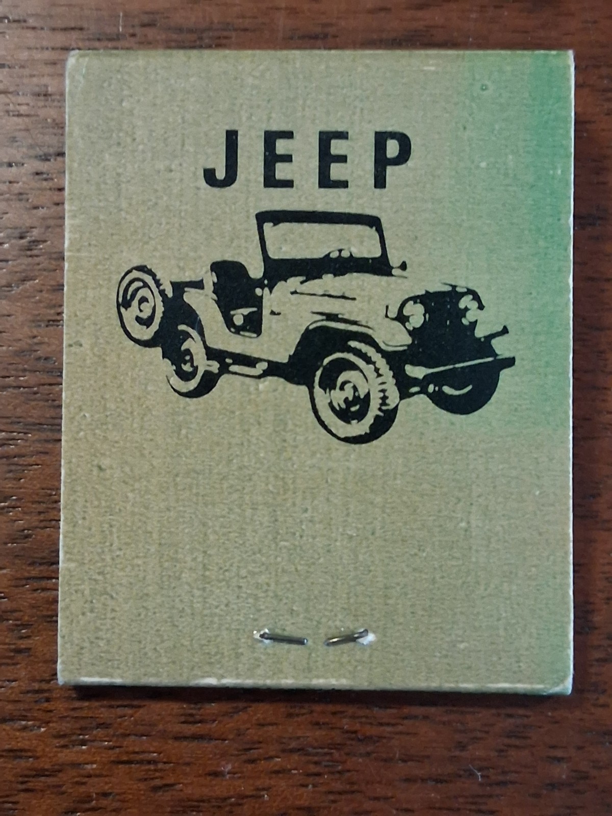 VTG 1960\'s JEEP D & L Service & Jeep Sales Burden, Kansas Advertising Matchbook