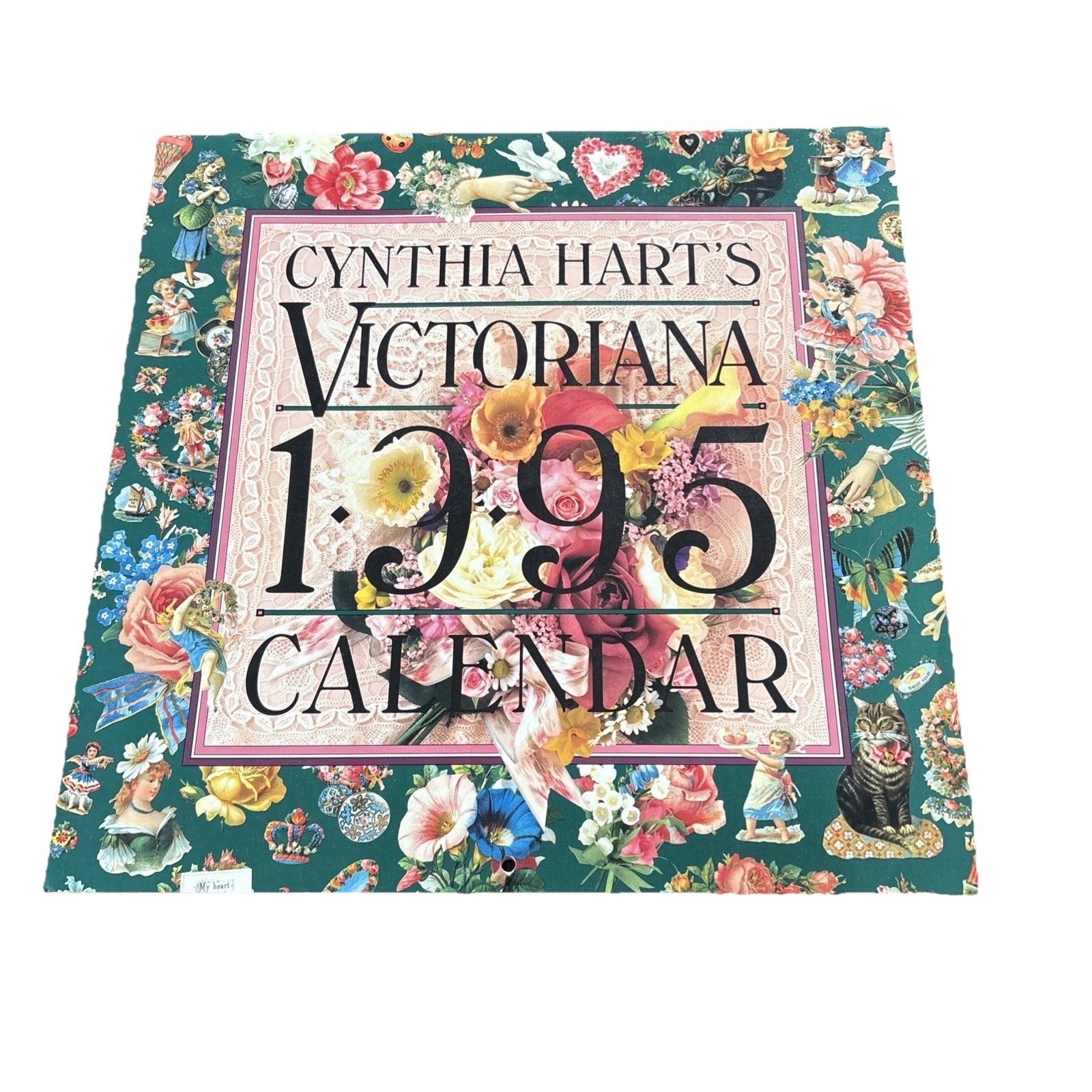 Cynthia Hart Victoriana Wall Calendar 1995 Paper Emphrema Beautiful Graphic 12in