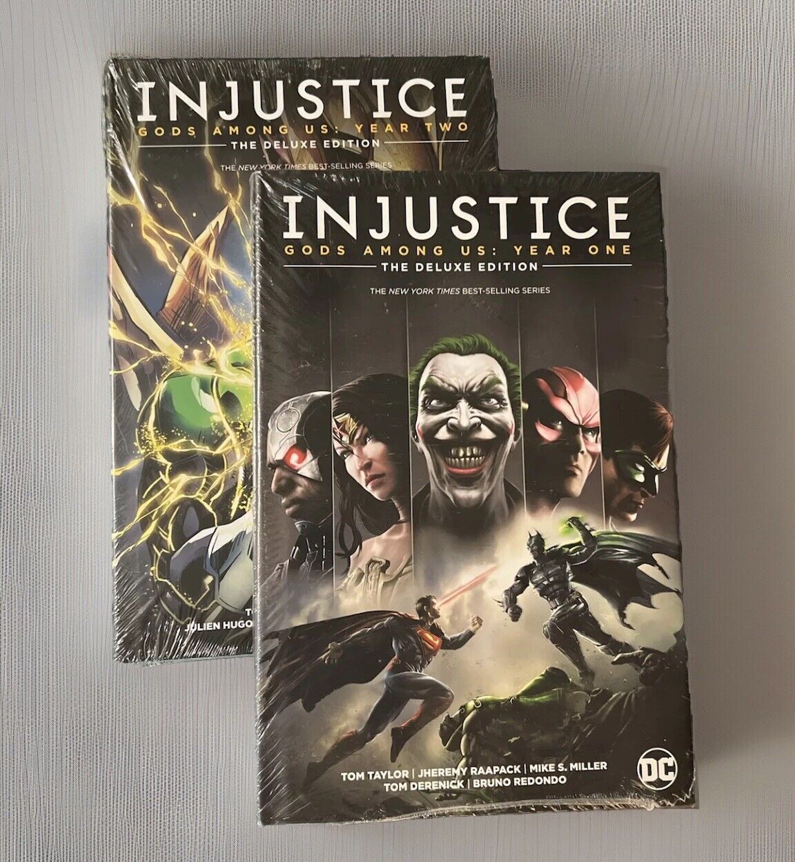 Injustice The Deluxe Edition - GODS AMONG US: YEAR ONE & TWO - HC - New Sealed