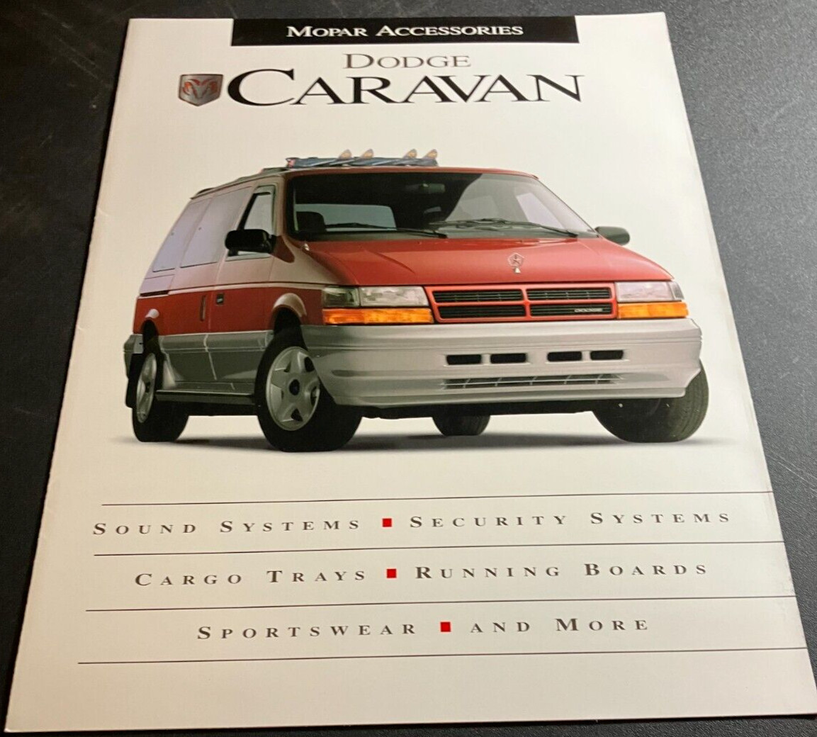 1994 Dodge Caravan Accessories by Mopar - Vintage 6-Page Dealer Sales Brochure *