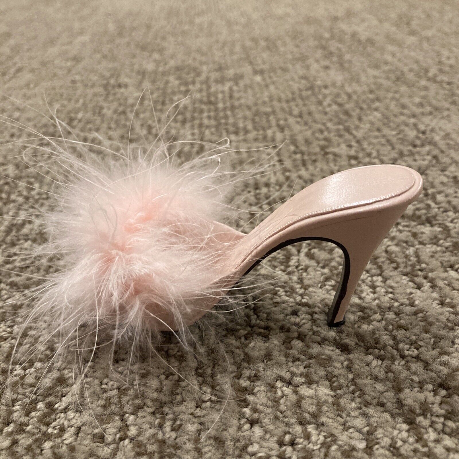 Small Pink Shoe Statue