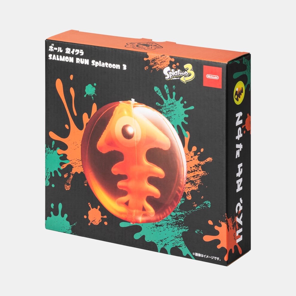 Splatoon 3 SALMON RUN Golden Egg Ball Nintendo TOKYO Limited Japan New Splatoon 3 SALMON RUN Golden Egg Ball Nintendo TOKYO Limited Japan New