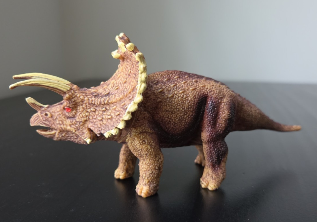 Triceratops Dinosaur Toy  Action Figure Prehistoric 6\
