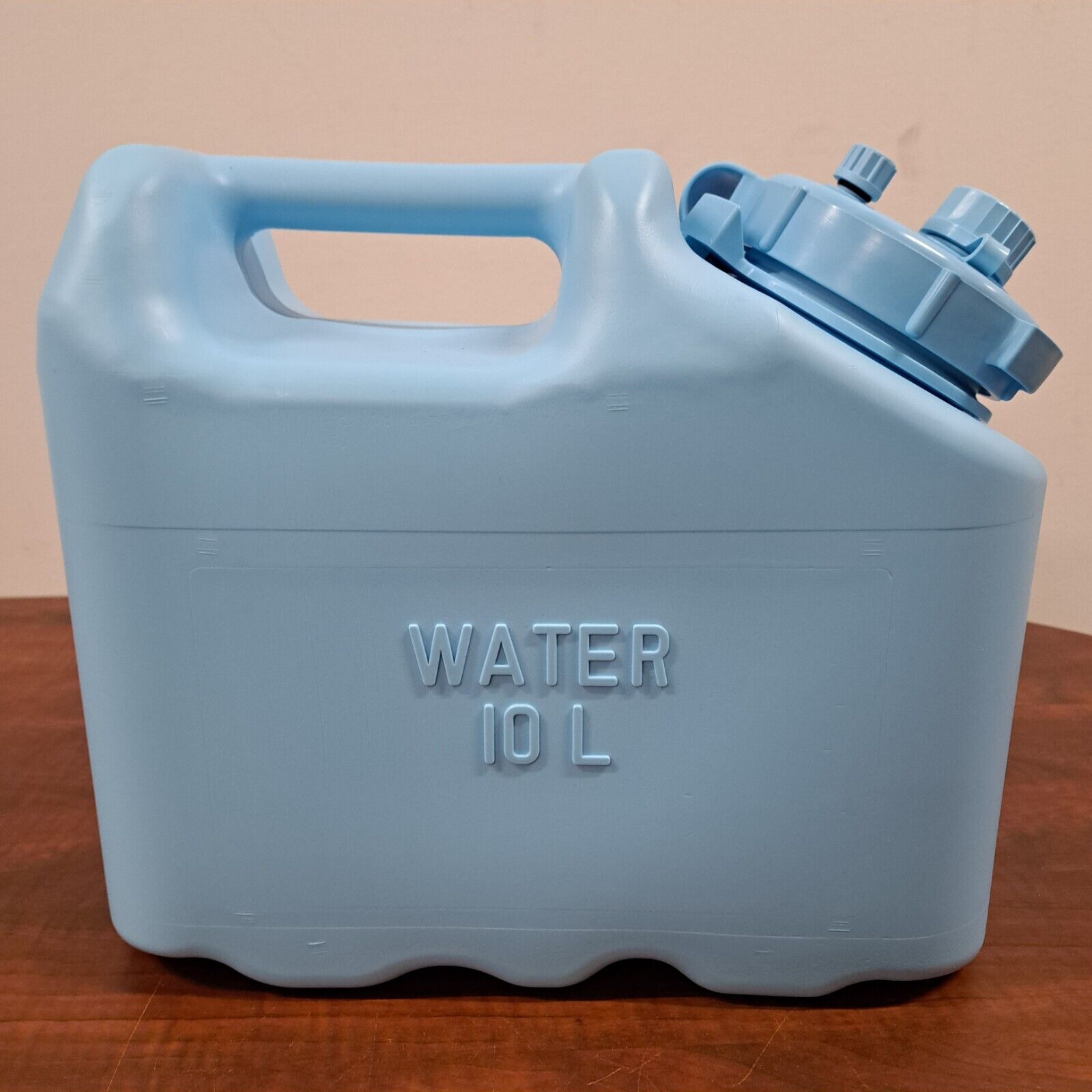 Genuine Scepter 2.5 Gallon Military BPA Free Water Container, 10 Litres Blue
