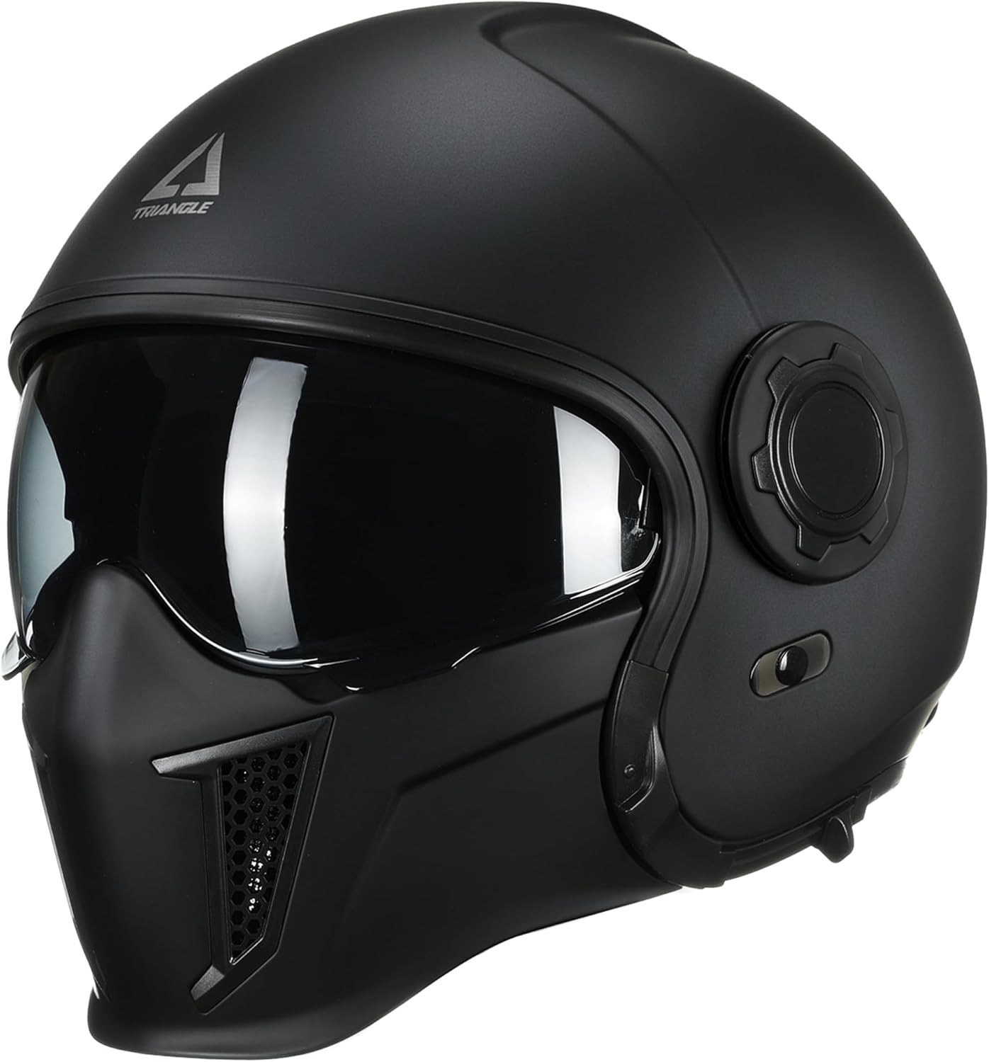 TRIANGLE Convertible Full Face Motorcycle Helmet DOT Approved for Men Women LG