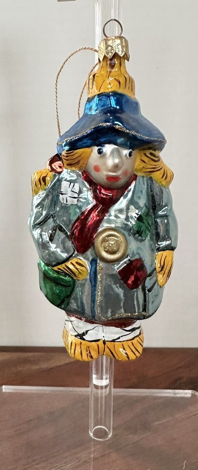 Kurt S Adler Wizard of OZ Scarecrow Polonaise Collection ornament