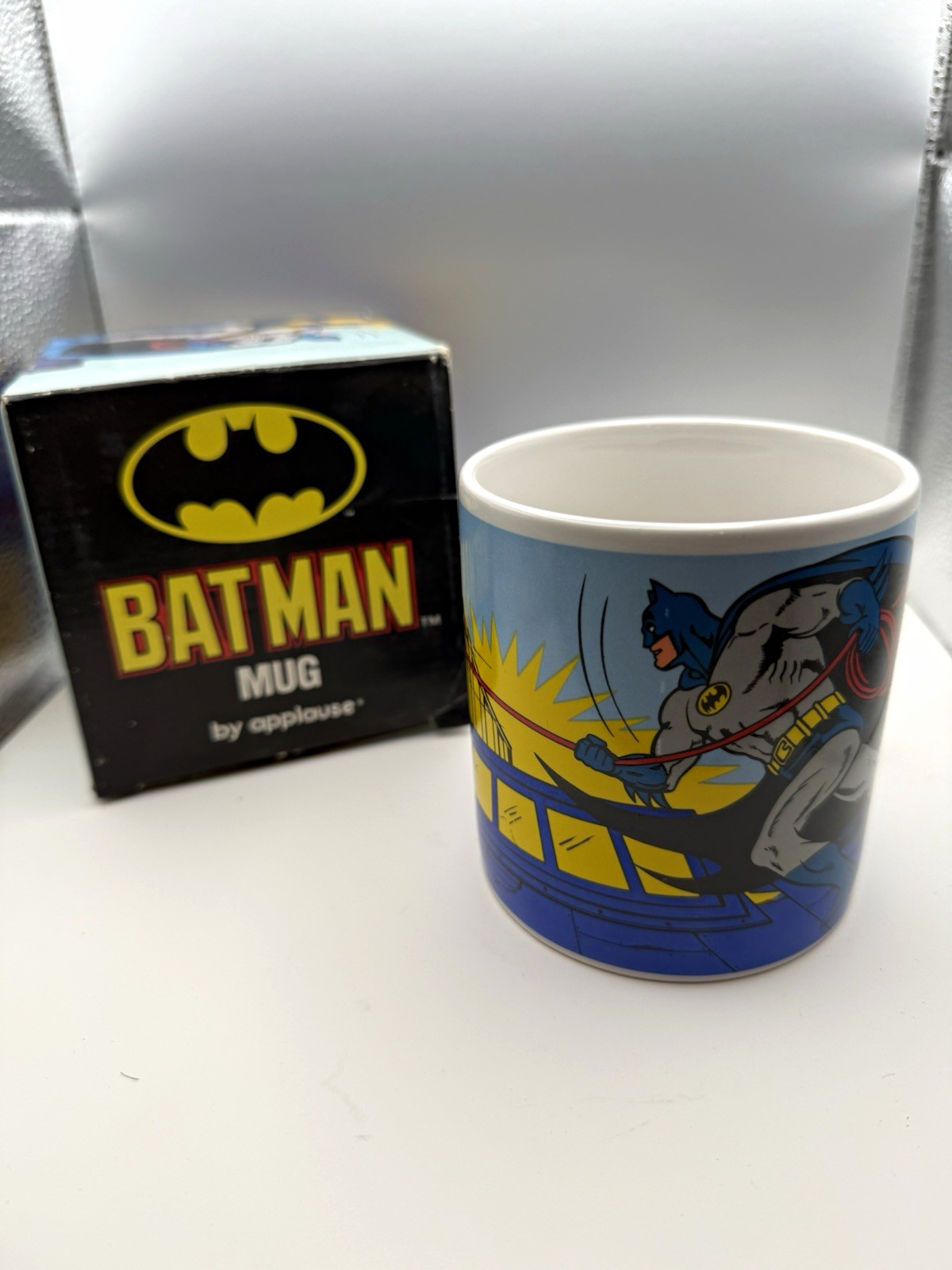 Applause 1989 Batman Joker Decorated Ceramic 11oz Mug with Box