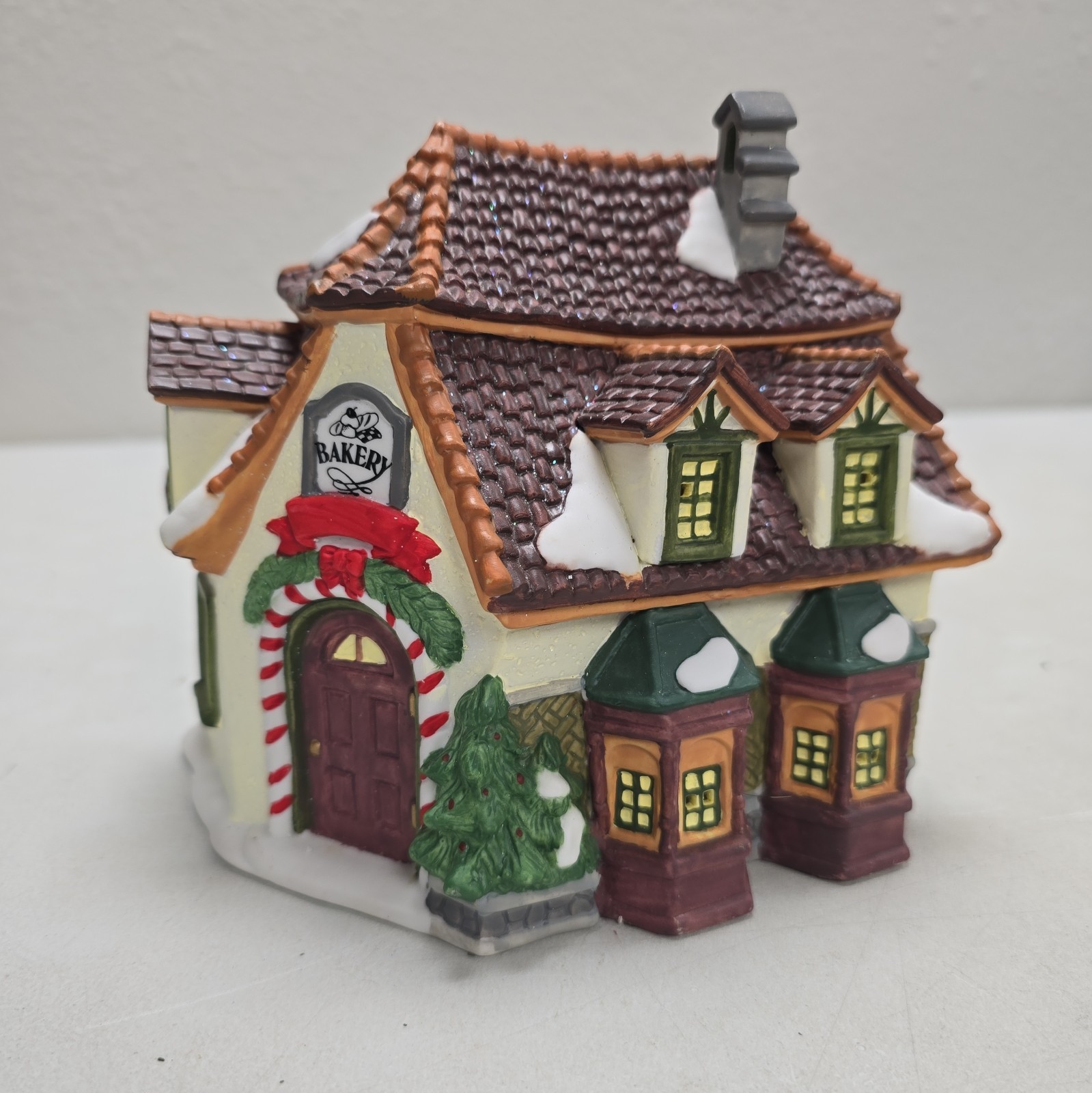 Holiday Time Village Collectible Bakery - Original Box