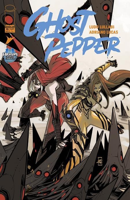 Ghost Pepper #15 Cvr F Ludo Lullabi Witchblade Team Up Var Image Comics