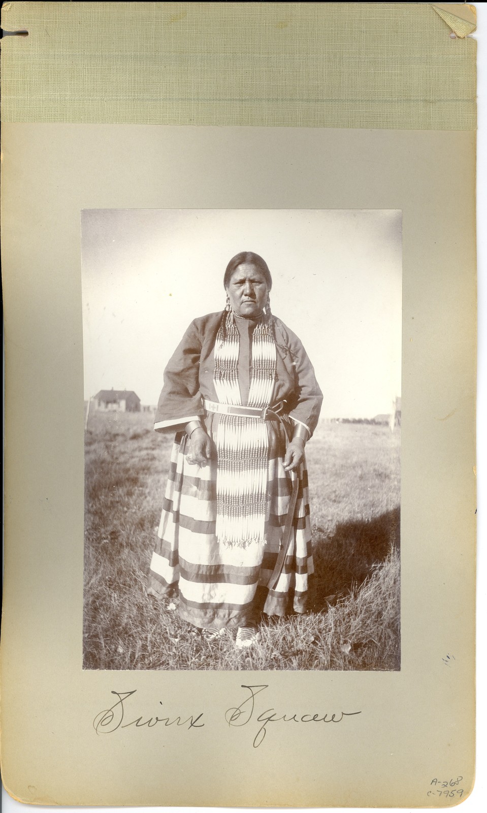Sioux Squaw 1868 Fort Laramie Vintage Photo Reprint Wall Art