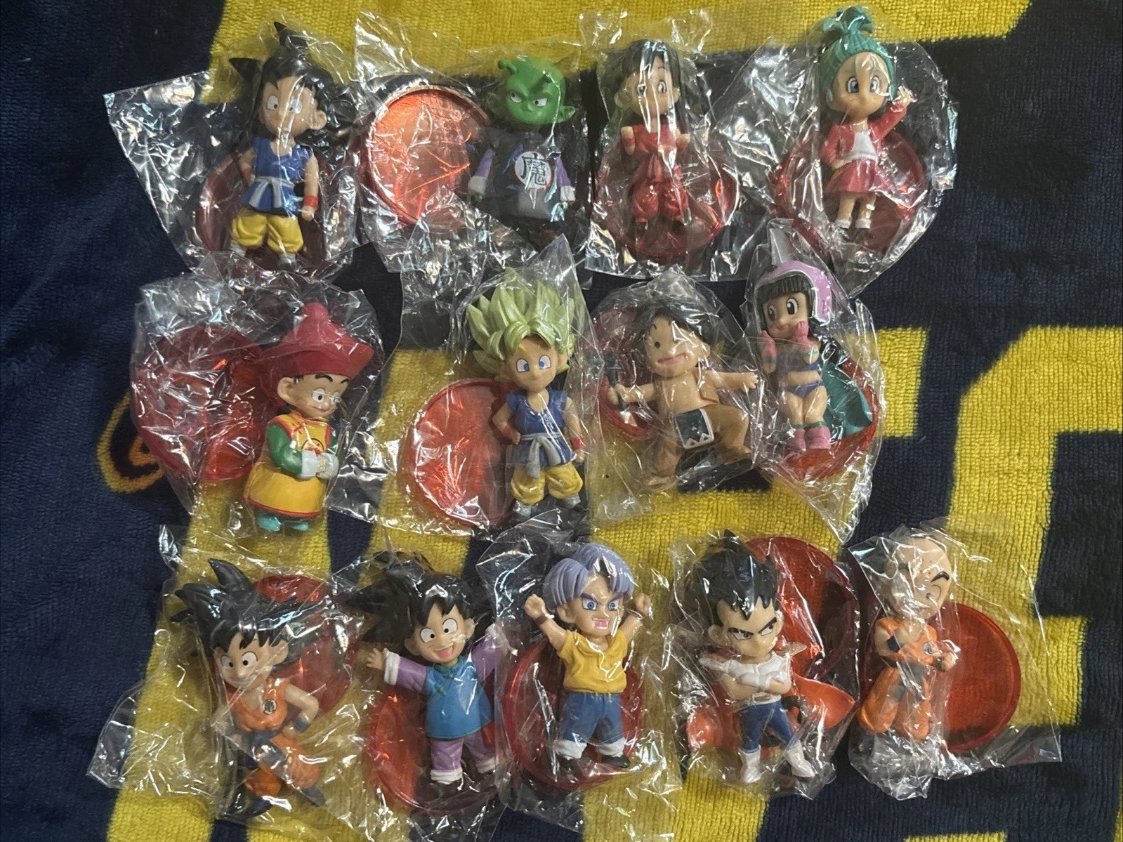 16-PIECE SET Dragon Ball Z Figures Super Saiyan Goku Majin Buu Gotenks Toys Gift