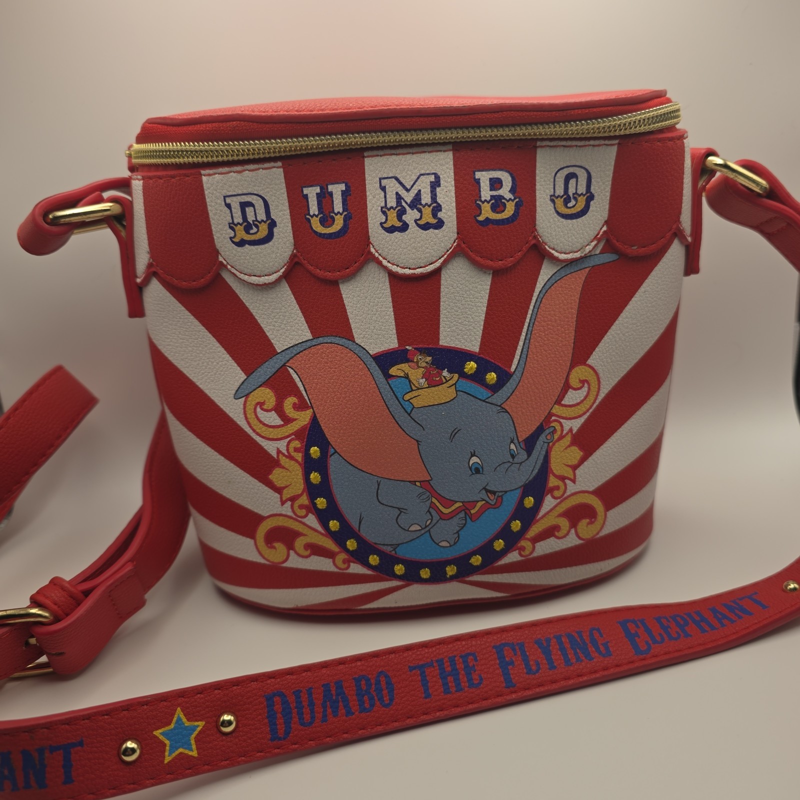 DANIELLE NICOLE x Disney Dumbo Timothy Crossbody  Circus Faux Leather Never Used