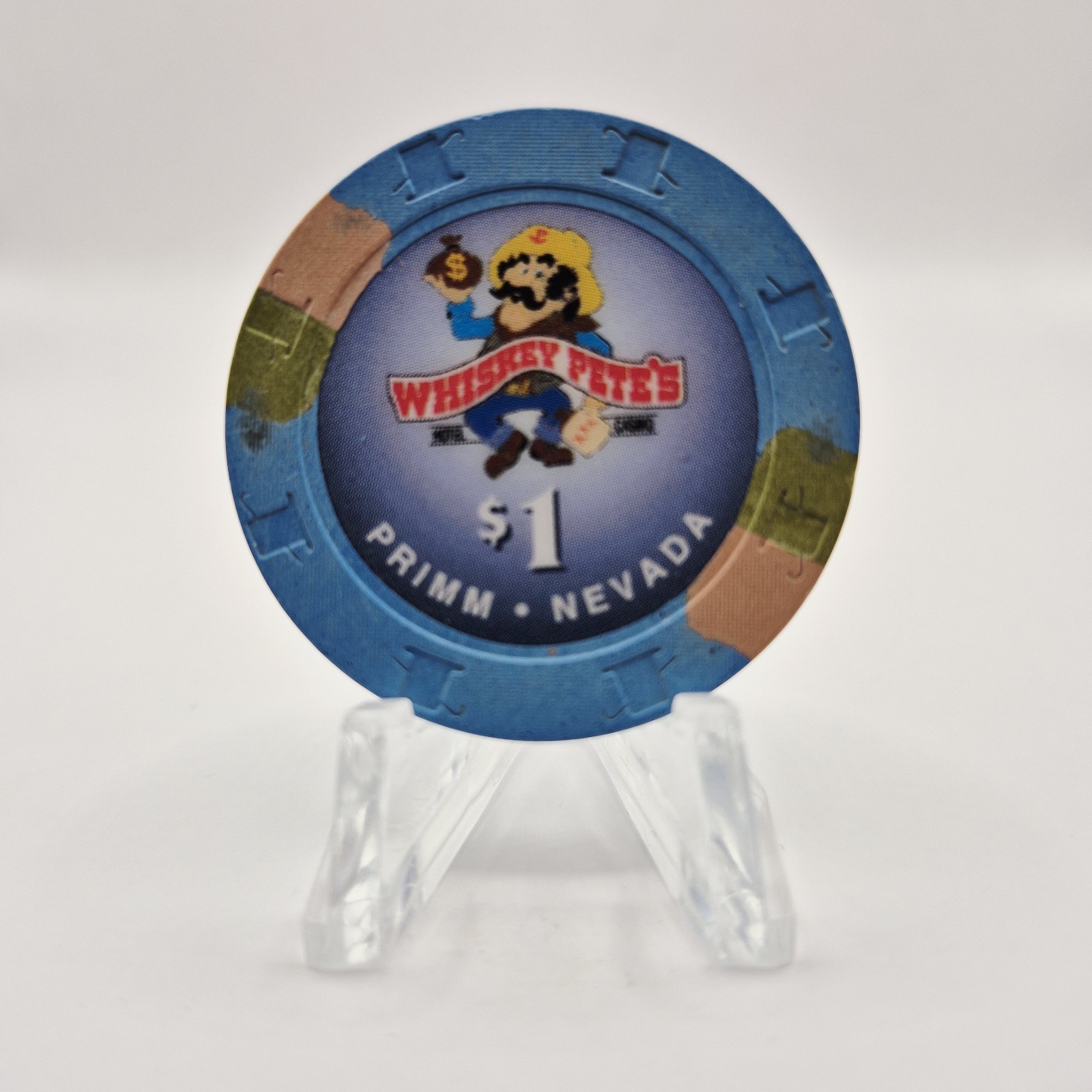 Whiskey Pete's Casino Primm Nevada 1999 $1 Casino Chip V6031 Whiskey Pete's Casino Primm Nevada 1999 $1 Casino Chip V6031