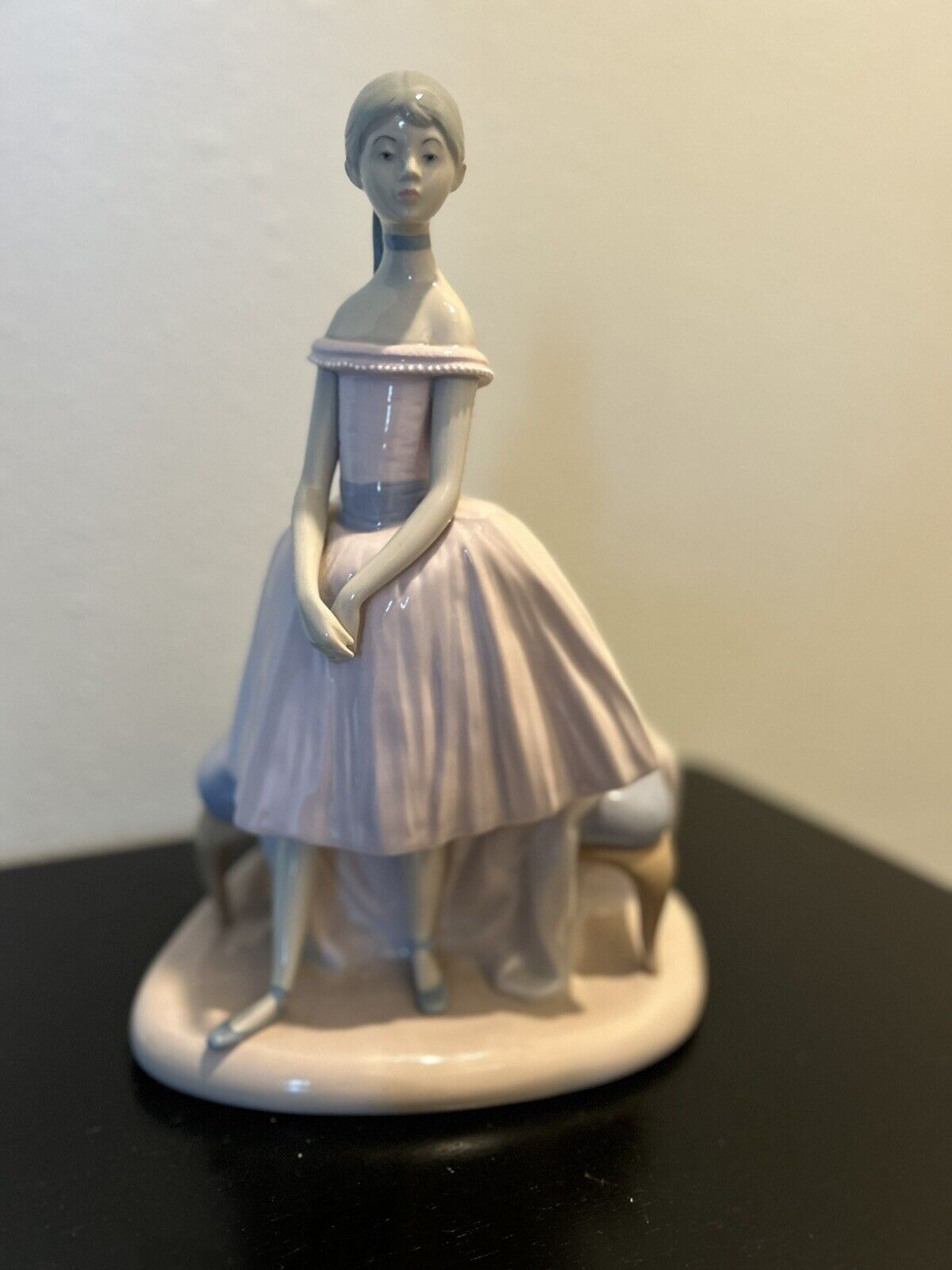 Miquel Requena Valencia Spain Porcelain Lady in Beautiful Dress Figurine