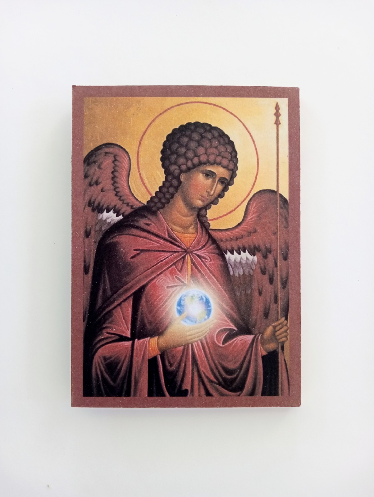 Archangel Michael Orthodox Christian Wooden Icon | Handmade Archangel Michael Orthodox Christian Wooden Icon | Handmade