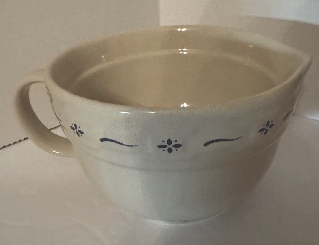 Longaberger 3  Cup Measuring - Classic Blue