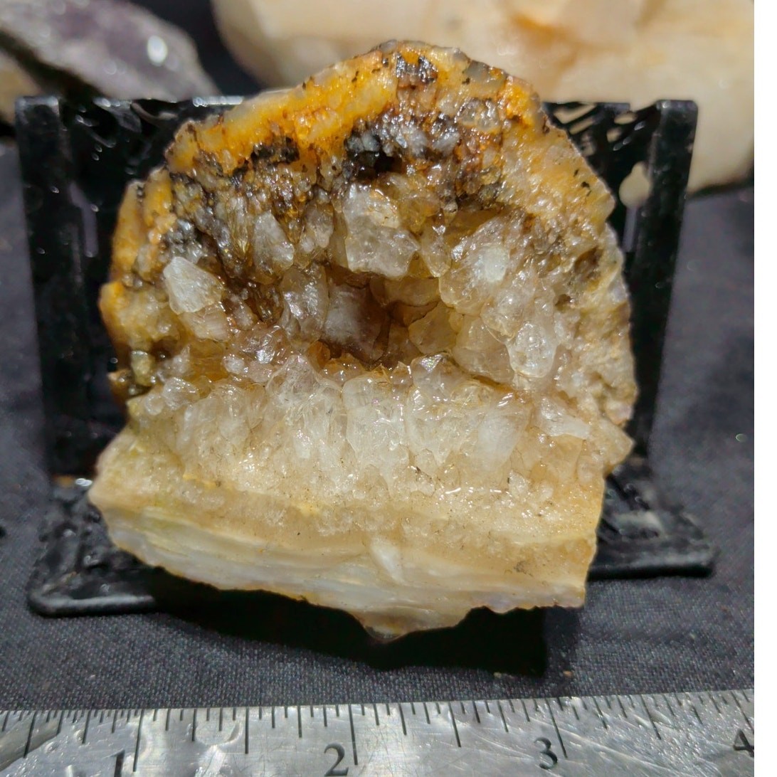 Opalized Crystalized Banded Agate Specimen Natural Form (8.4oz)