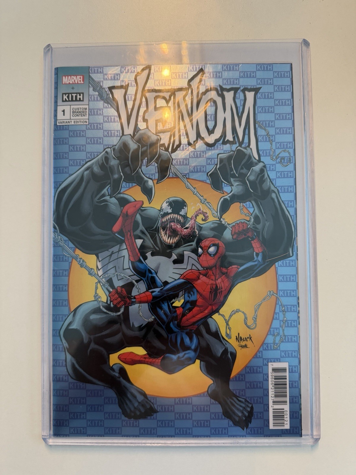 Kith x Marvel Venom #1 Custom Branded Content Variant Edition comic NEW