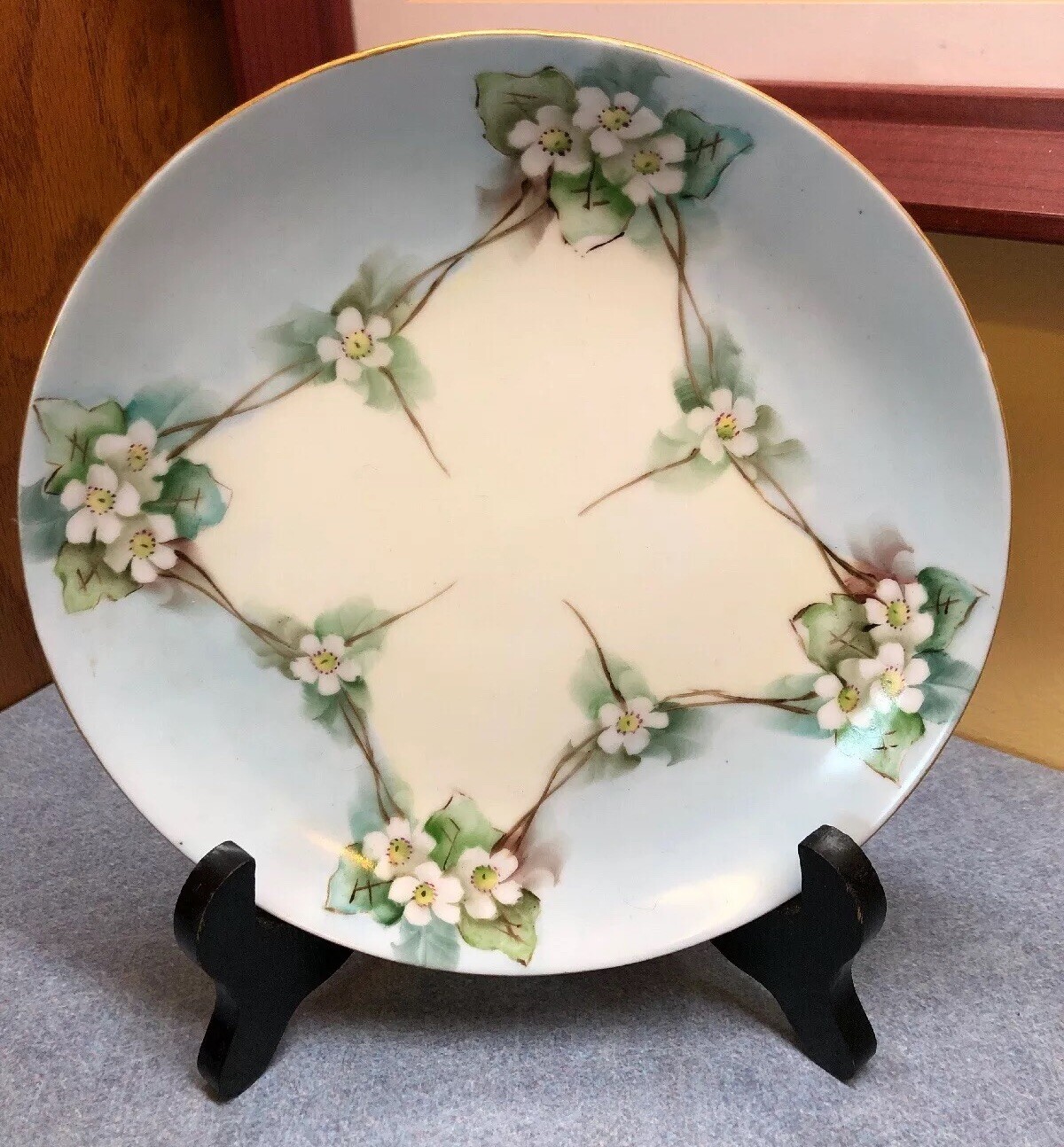Vintage Hutschenreuther Josephine Bavaria Blue Floral 7\