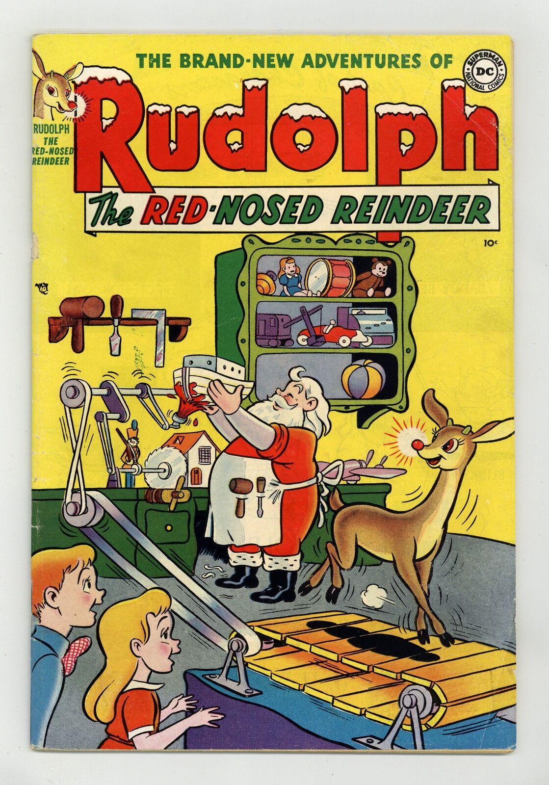 Rudolph the Red Nosed Reindeer #1 VG 4.0 1950