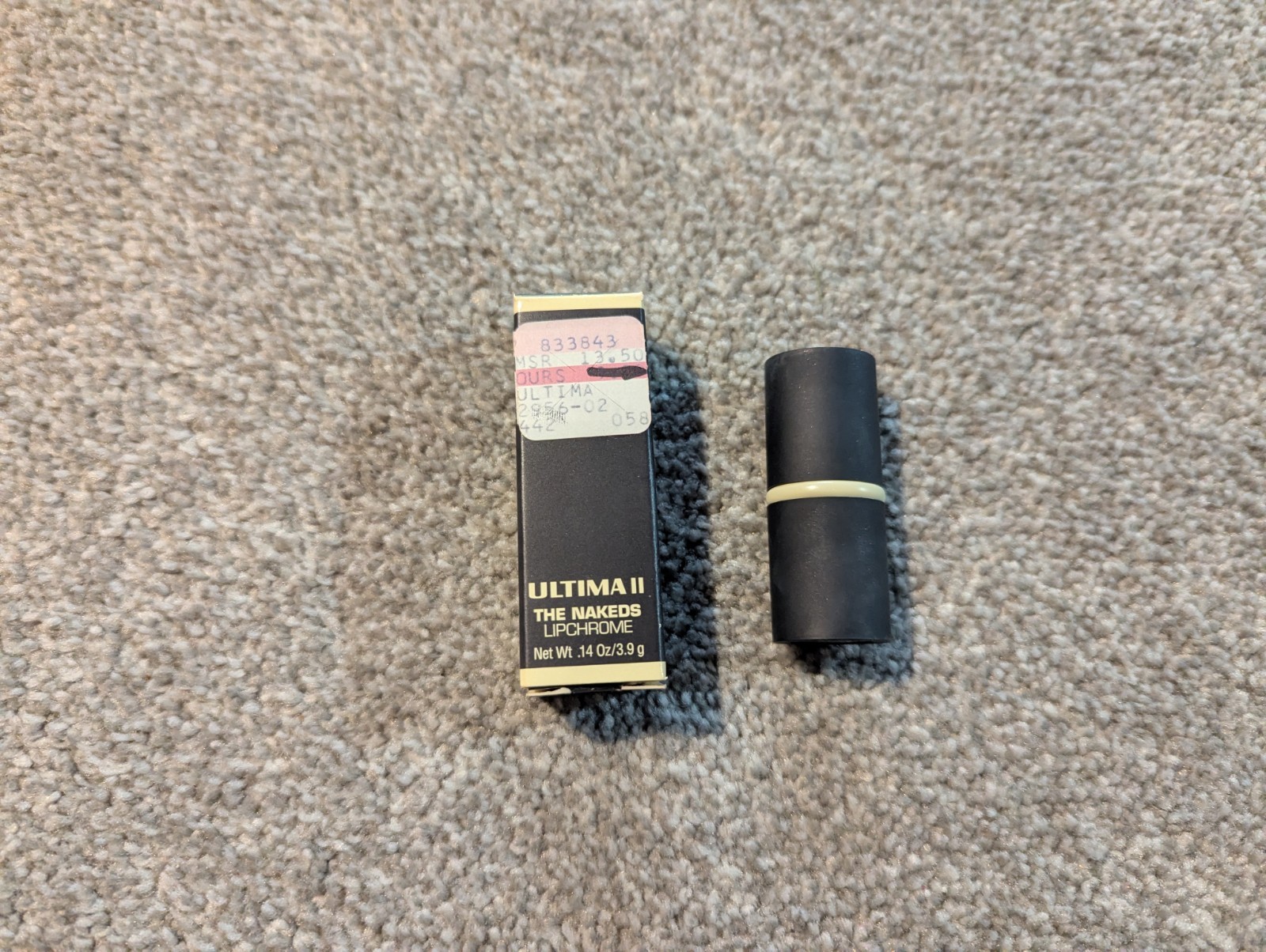 Vintage Ultima II Lipstick The Nakeds Lipchrome 2C 3.9 Grams New 80s 90s 