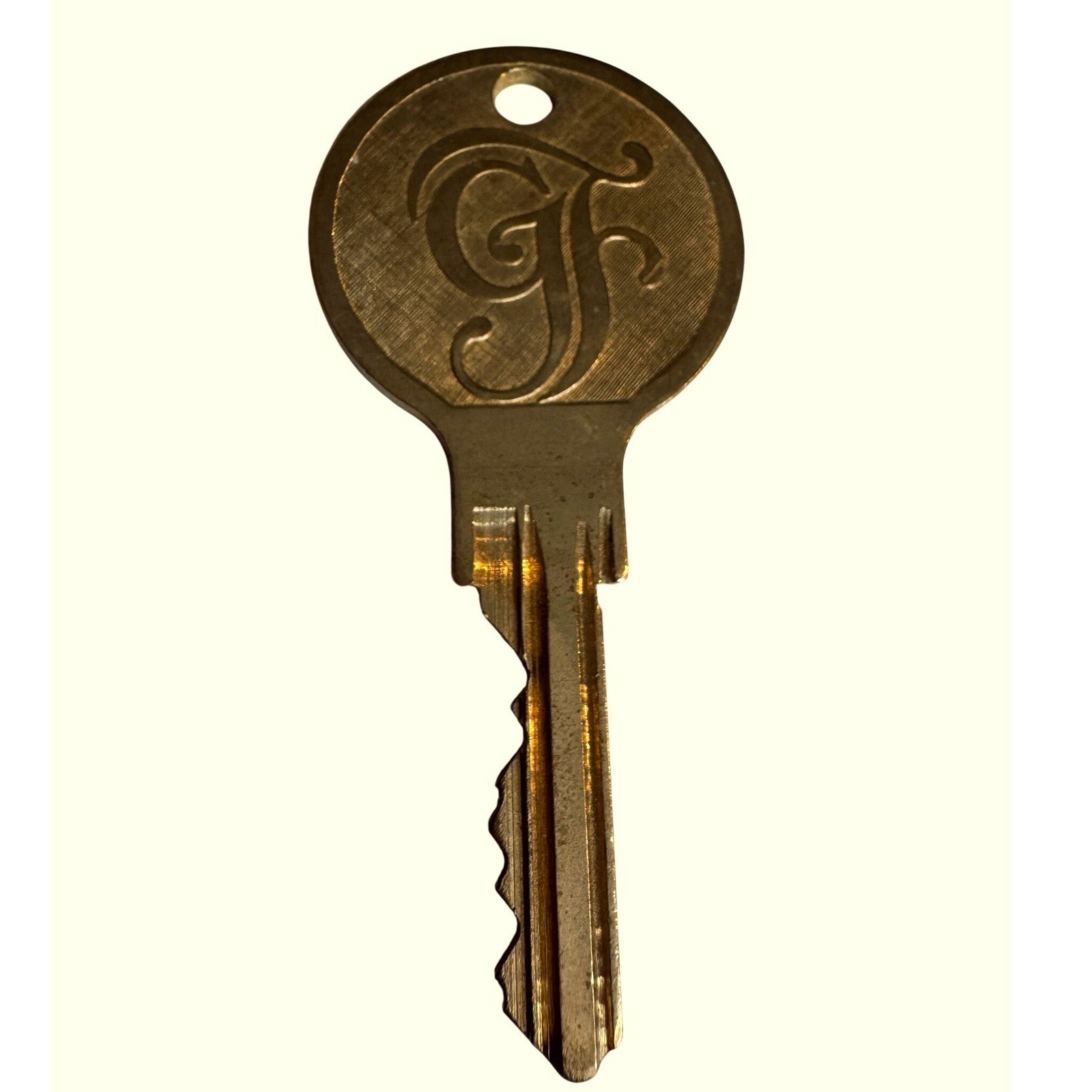 Vintage Grand Floridian Hotel Key Disney GF Room 4404 Brass Key Fob