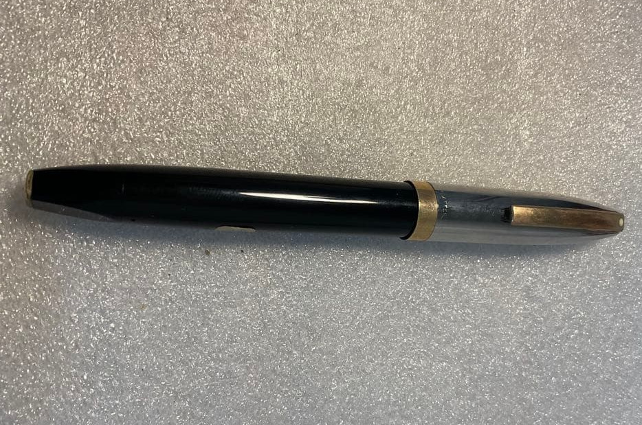 Shafer Pen For Men PFM V Black Fountain Pen 14K Nib 1959 Vintage