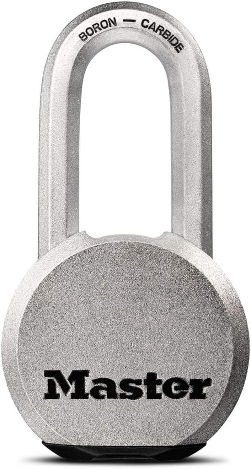 Magnum Heavy Duty Solid Steel Padlock with Key ‎M930XKADLH, 14/32\