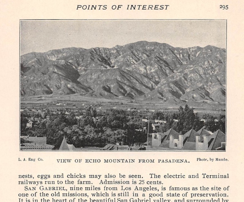 1899 Los Angeles Southern California Santa Monica CA Pasadena CA La Jolla CA +++