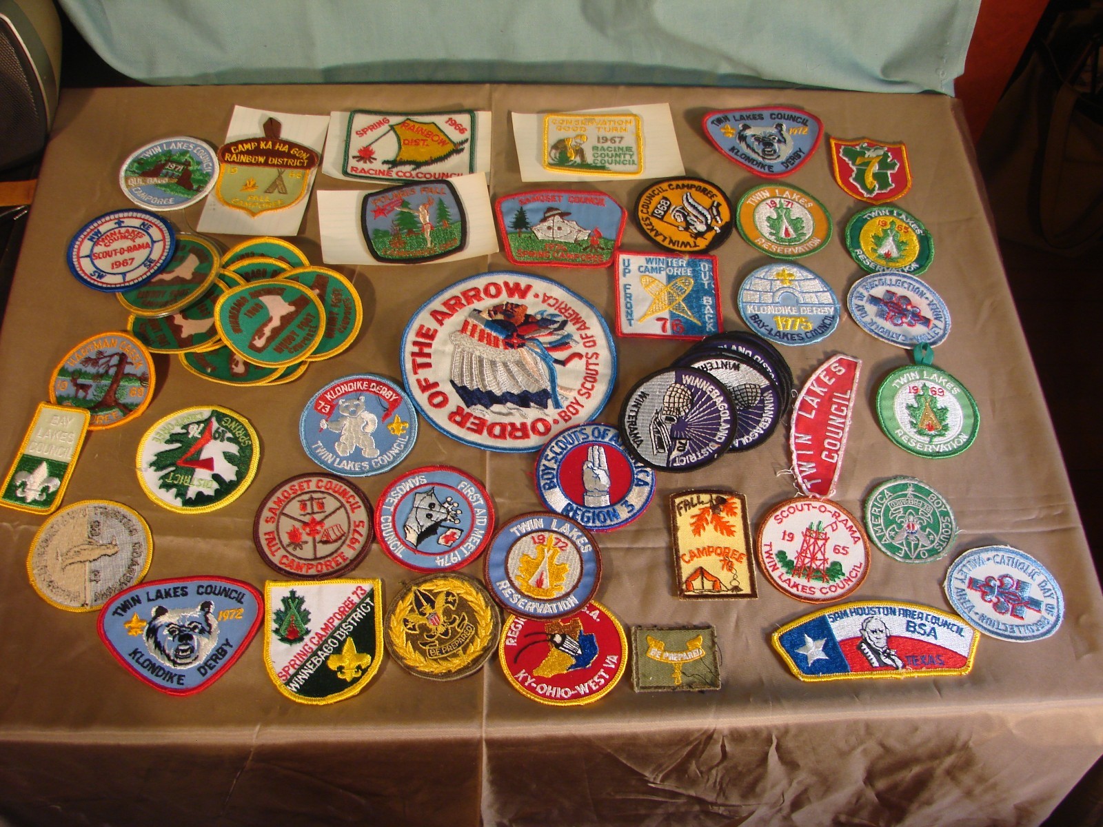 90+ Vintage Boy Scout Patches 1960\'s-70s