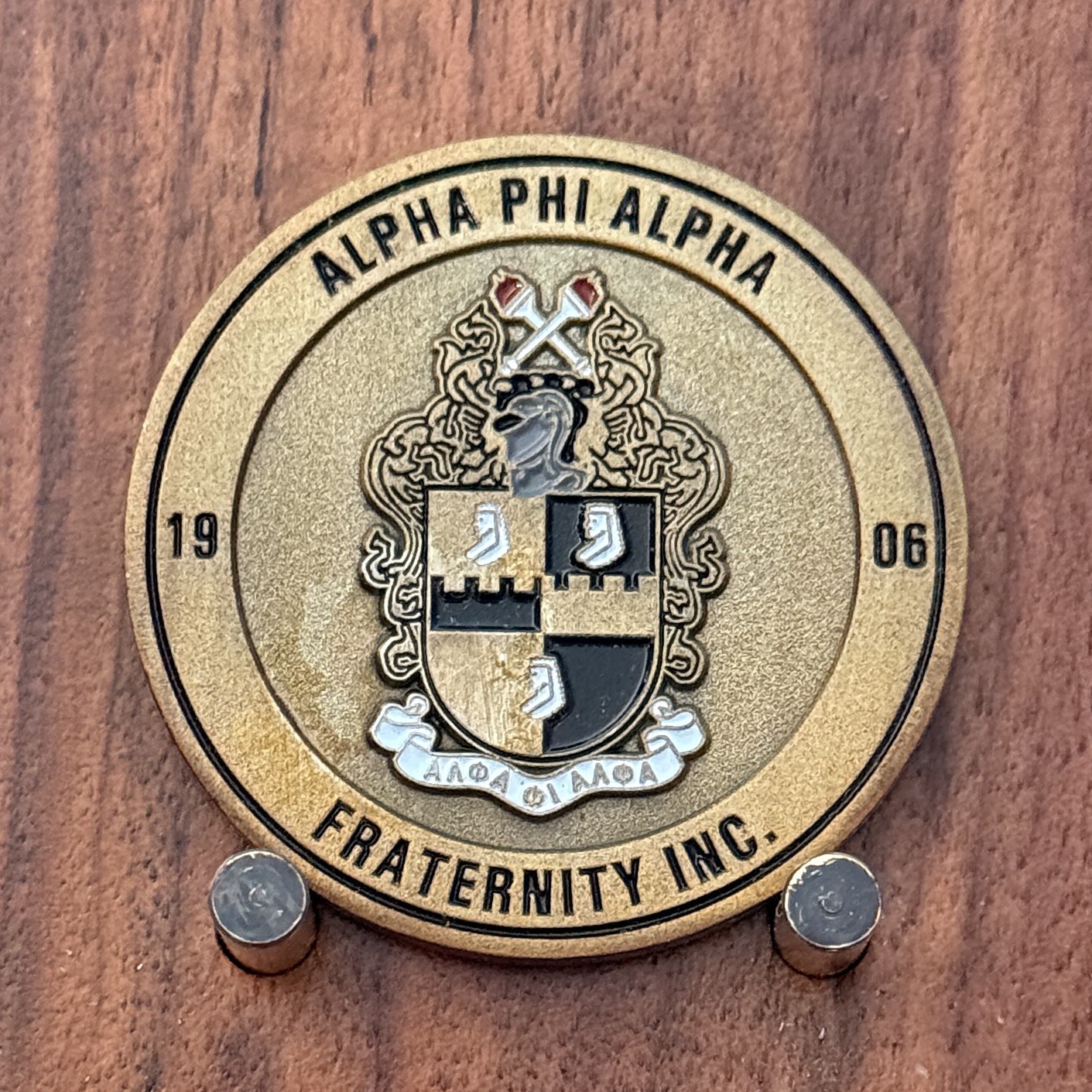 Alpha Phi Alpha Fraternity Legacy Commemorative Challenge Coin  W#14