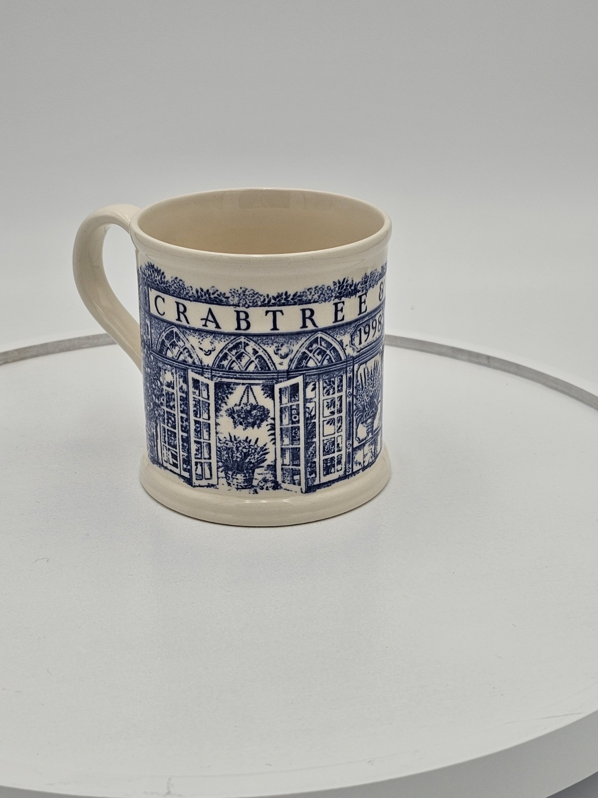 Mason\'s Crabtree And Evelyn Annual Mug 1998 Glass Greenhouse