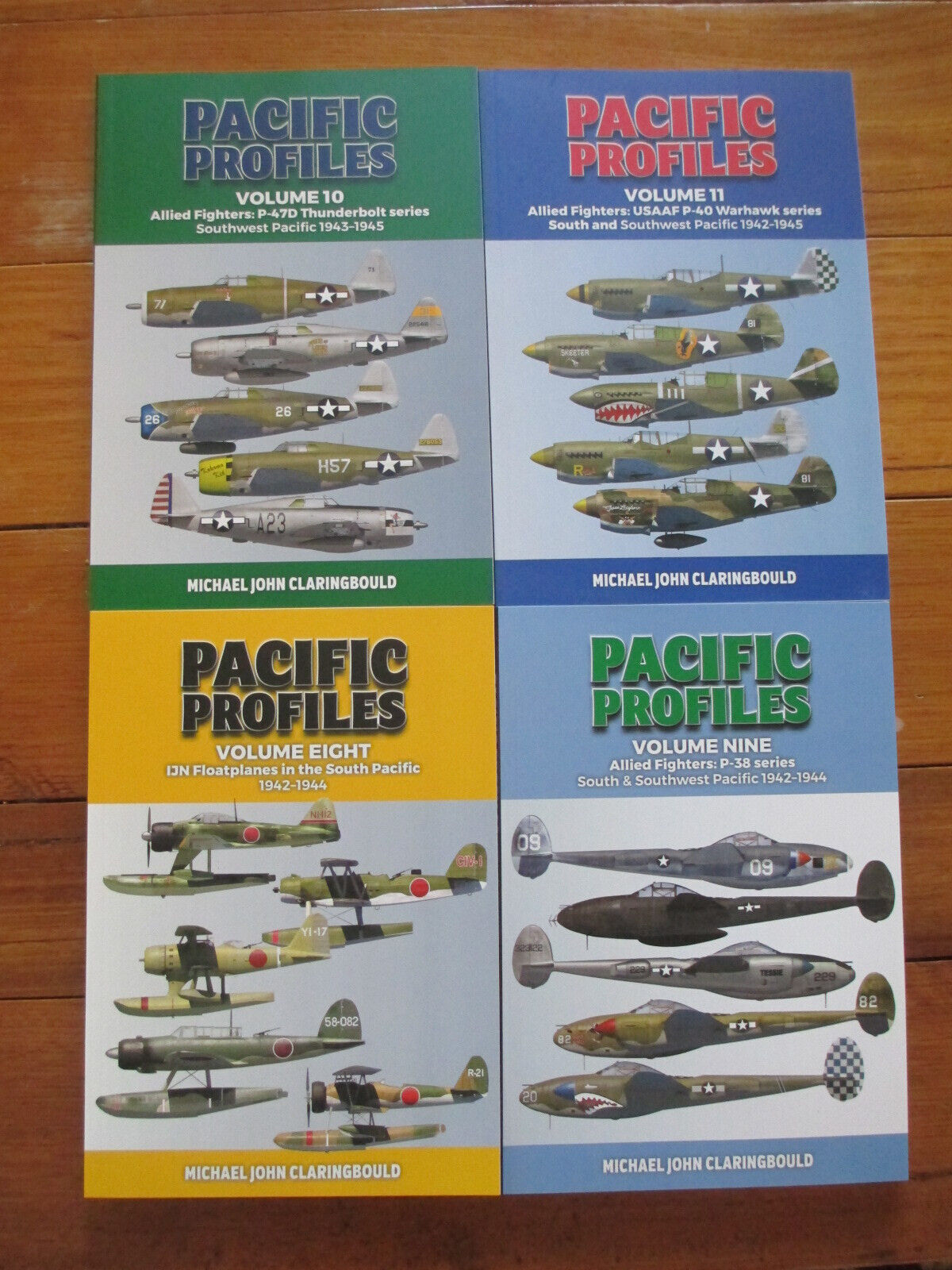 WW2 Air War Pacific Profiles Volume 11 10 9 8 Recent Collection Aug 23 NEW BOOKS