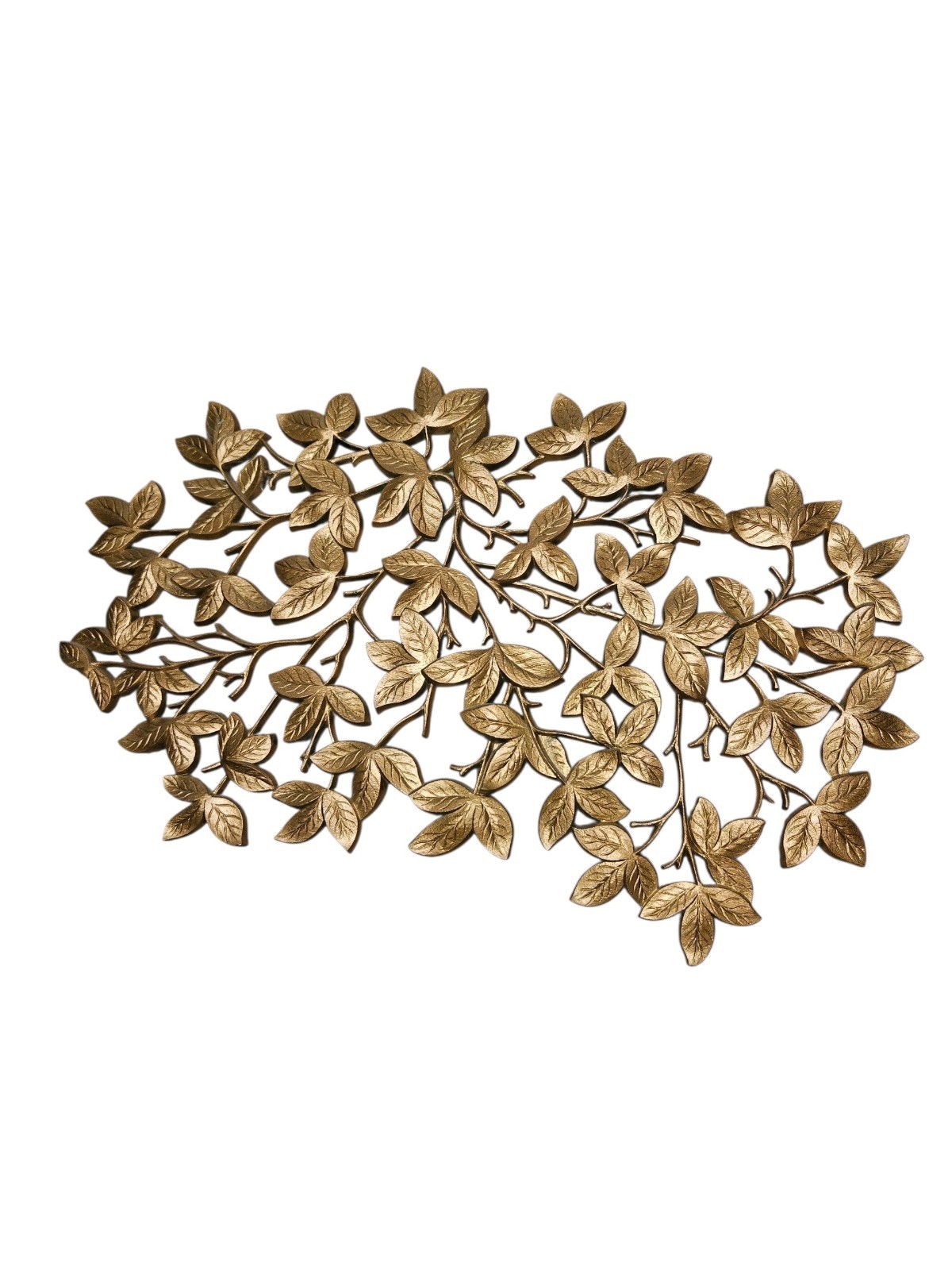 Vintage Gold Leaf Wall Hanging