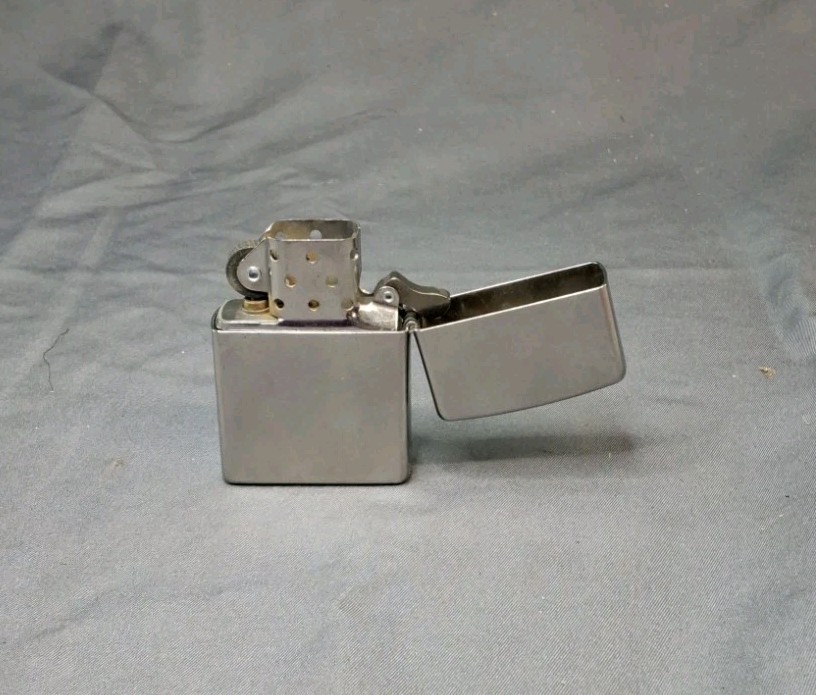 2013 F 13 Zippo Lighter Chrome Flip Top Made In USA Bradford PA .