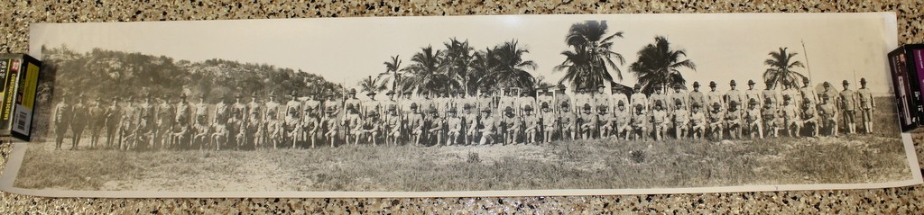 USMC Marine Corps 1916 dated yardlong photograph Guantanamo Bay Cuba nice