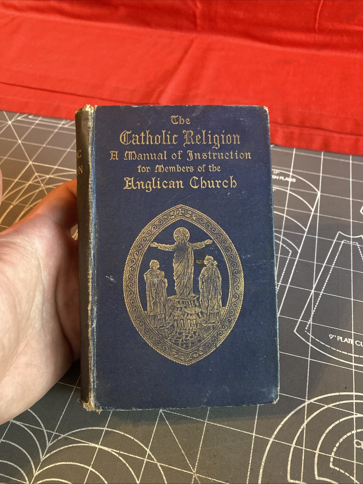 Antique 1894 Catholic Religion Manual For Anglican Church Extremely Rare Item