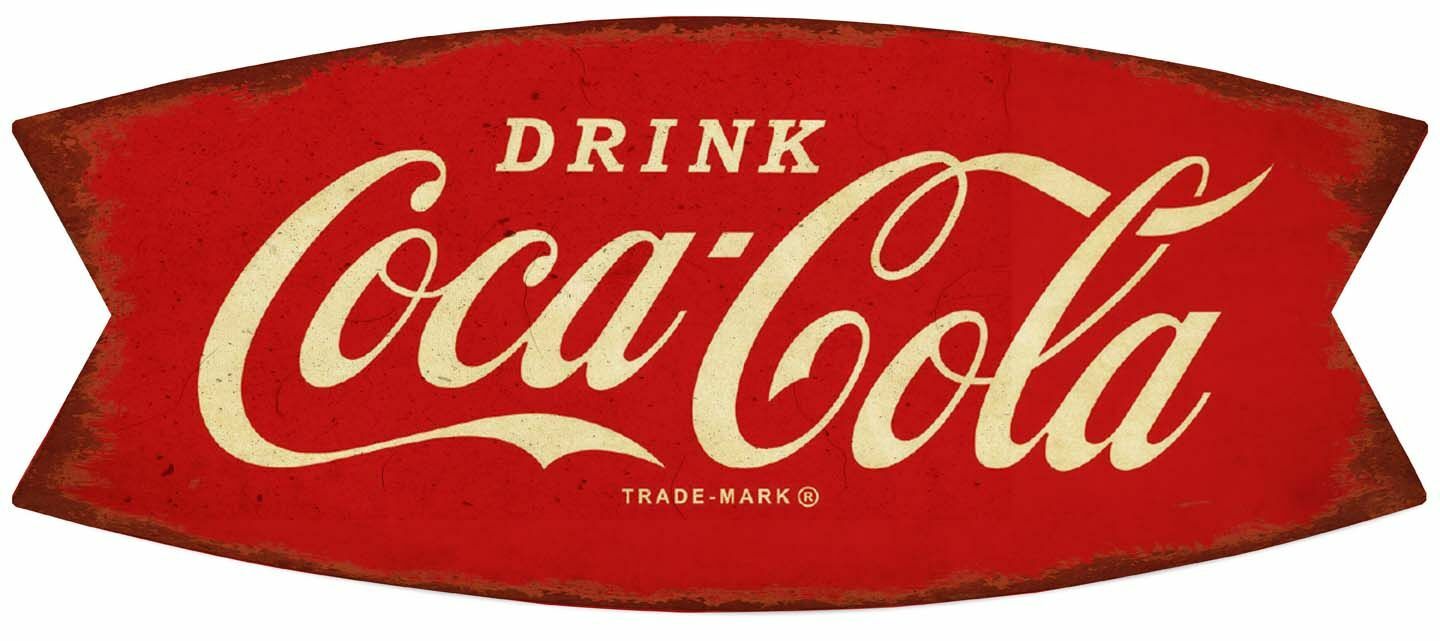 COCA COLA ARCIFORM FISHTAIL 20\