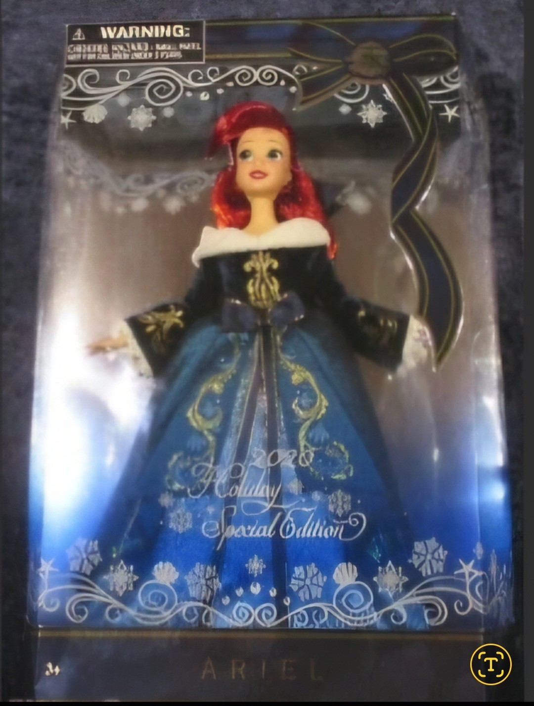 2 Dolls Disney Ariel 2020 Winter Special Edition & Wedding Doll. Brand New