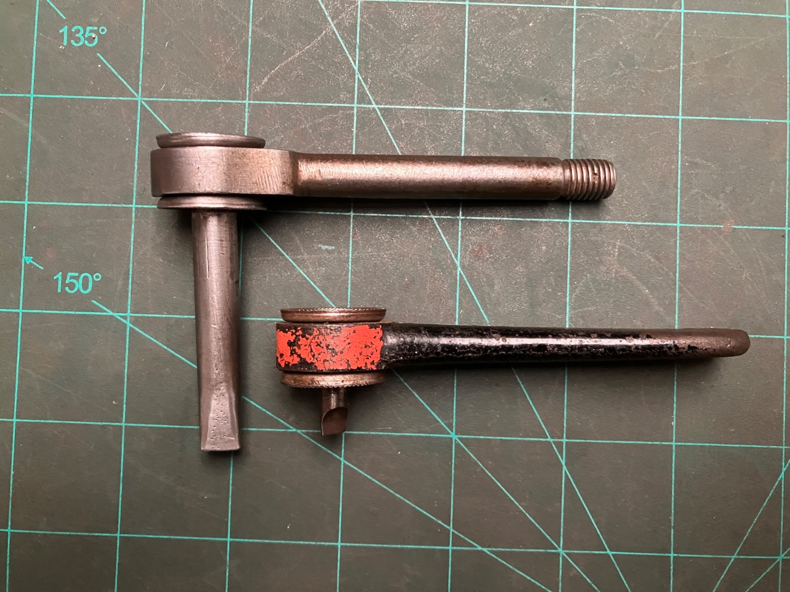 Two Off Vintage Goodell-Pratt Co. Ratchet Model 668, Greenfield USA Two Off Vintage Goodell-Pratt Co. Ratchet Model 668, Greenfield USA