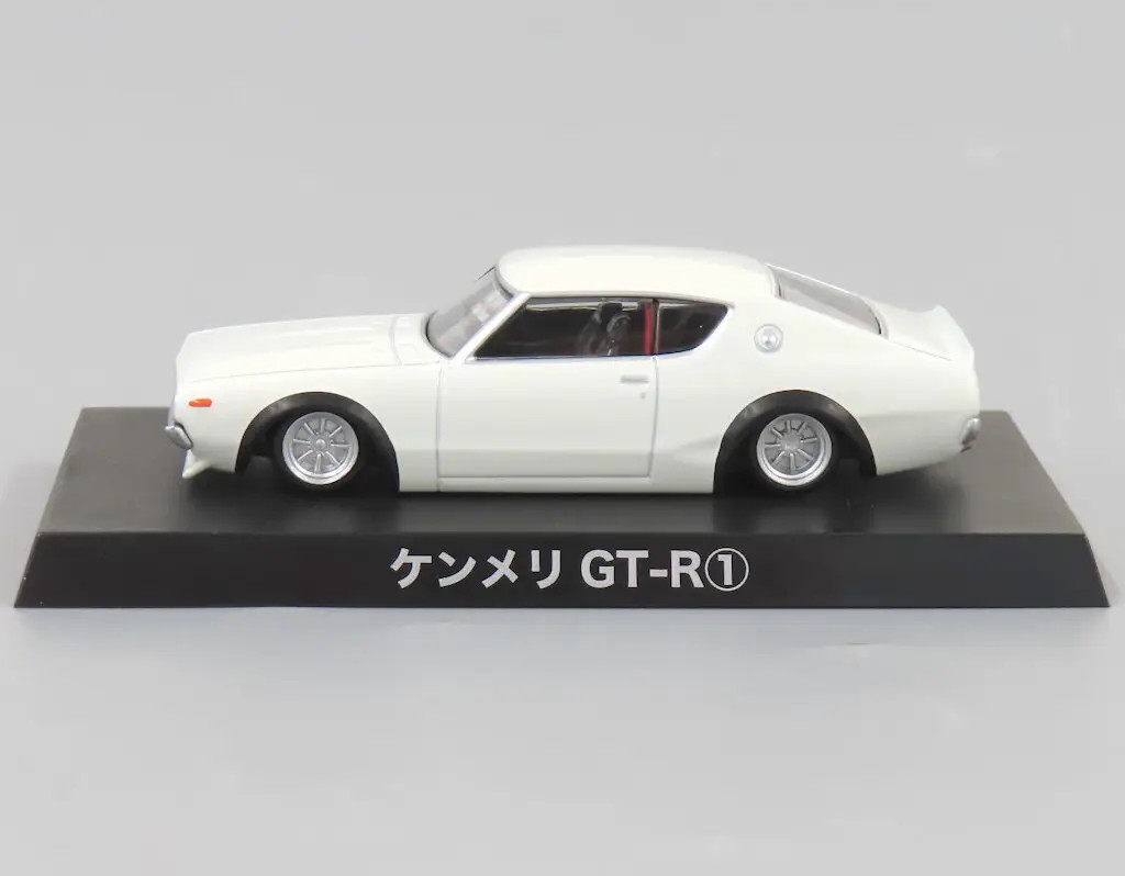 1/64 Aoshima Nissan Skyline Kenmeri GT-R 1973 KPGC110 White 111888 Diecast