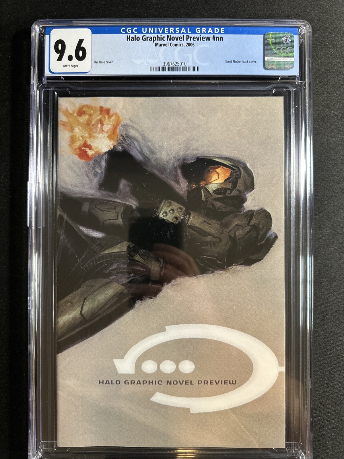 Halo Graphic Novel Preview #NN CGC 9.6 2006 Marvel Comics 1st Master Chief *S14