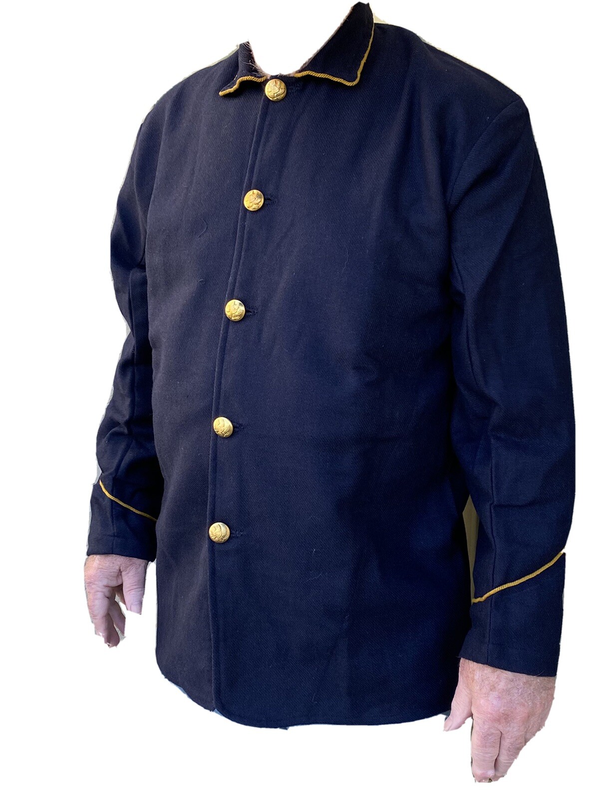 Model 1874 Unlined Blouse Blue Wool Cavalry Size 48