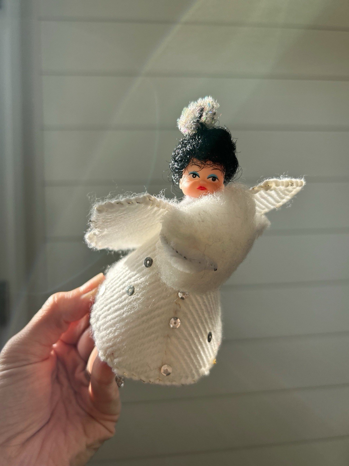 Vintage Christmas Angel Ornament / Tree Topper MCM 50s Mixed Angel Lot
